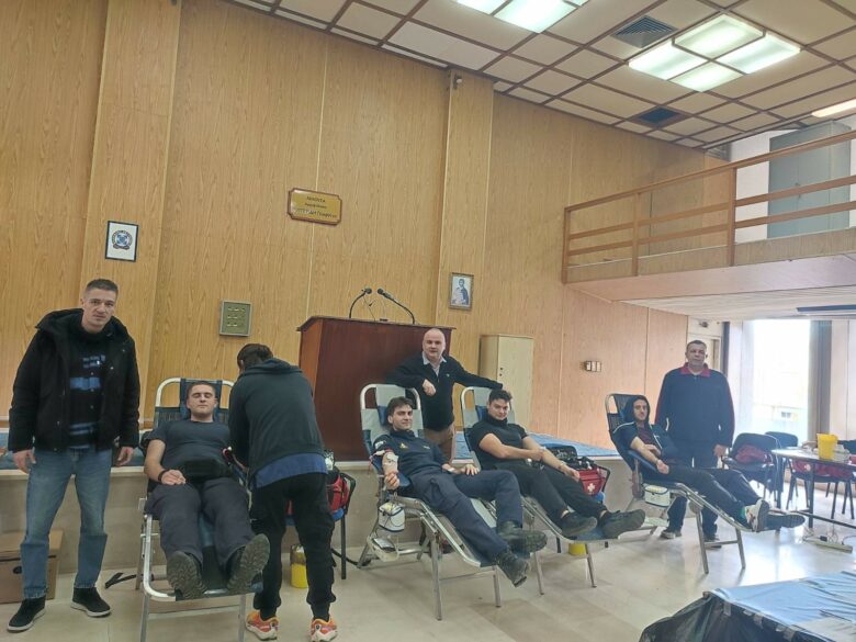 Φωτογραφία του Ισχυρό μήνυμα προσφοράς στην εθελοντική αιμοδοσία Ε.ΑΣ.Υ.Α.
