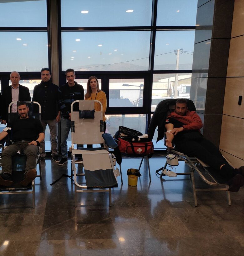 Φωτογραφία του Μεγάλη επιτυχία σημείωσε η αιμοδοσία της Ε.ΑΣ.Υ.Α. στη Δ.Ε.Ε.