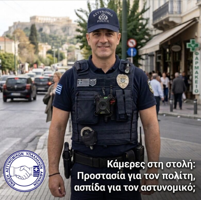 Φωτογραφία του Κάμερες στη στολή: Προστασία για τον πολίτη, ασπίδα για τον αστυνομικό;